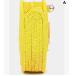 Round Sunflower Sling Bag